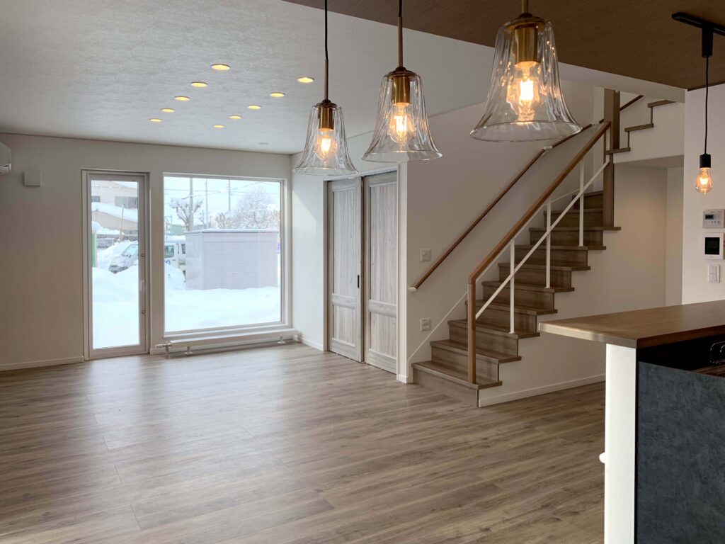 広々とした1階のLDK