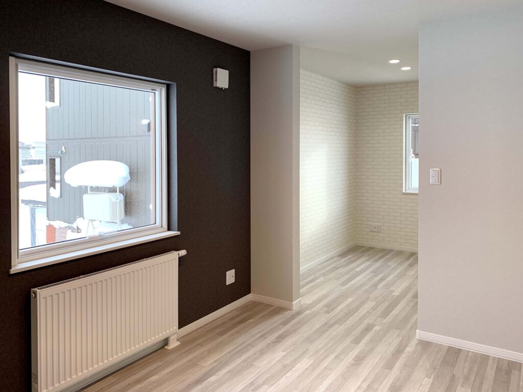 収納力のあるウォークインクローゼット付の2階主寝室